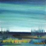 BlueFieldsAndShrubs,oil,canvas,70x70,nied,2016,saatchi