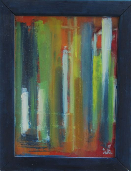 Zwischen Säulen,23x28cm