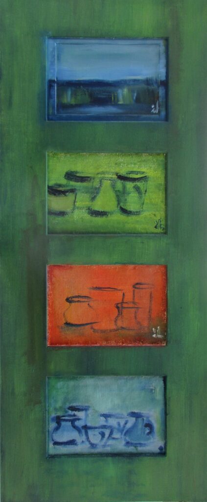 Café-Combi_Öl-auf-Karton_25x60cm